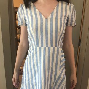 J Crew Striped Dress